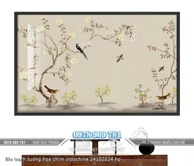 file tranh tuong hoa chim indochine 24102024 ho