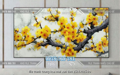 file tranh tuong hoa mai son dau 25112025 ho