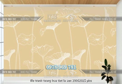 file tranh tuong hoa tiet la sen 20062025 phu