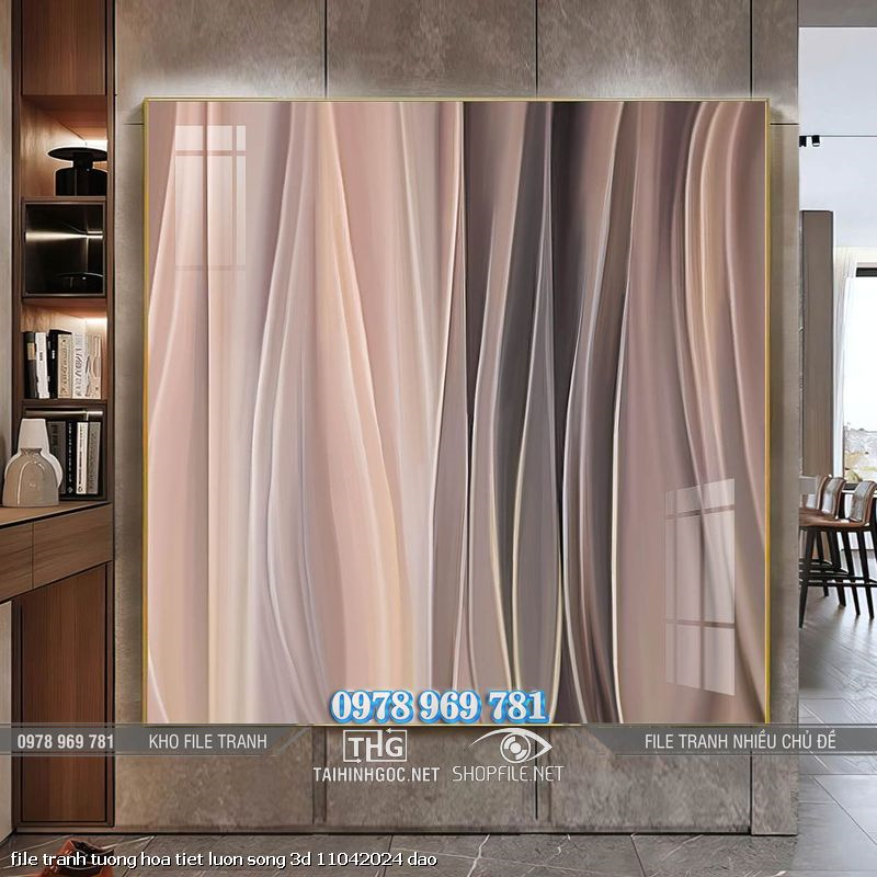 file tranh tuong hoa tiet luon song 3d 11042024 dao