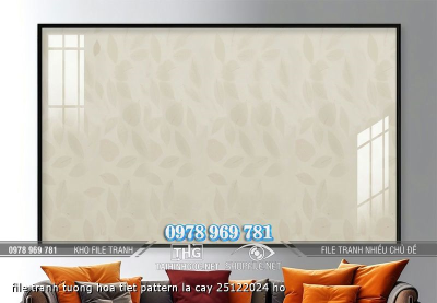 file tranh tuong hoa tiet pattern la cay 25122024 ho