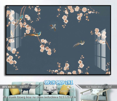 file tranh tuong hoa va chim indochine 02112024 h