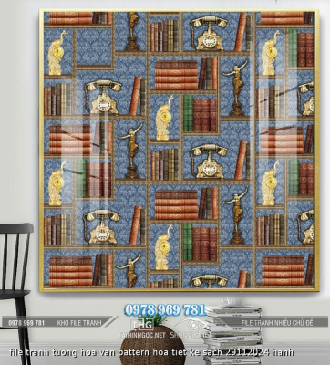 file tranh tuong hoa van pattern hoa tiet ke sach 29112024 hanh