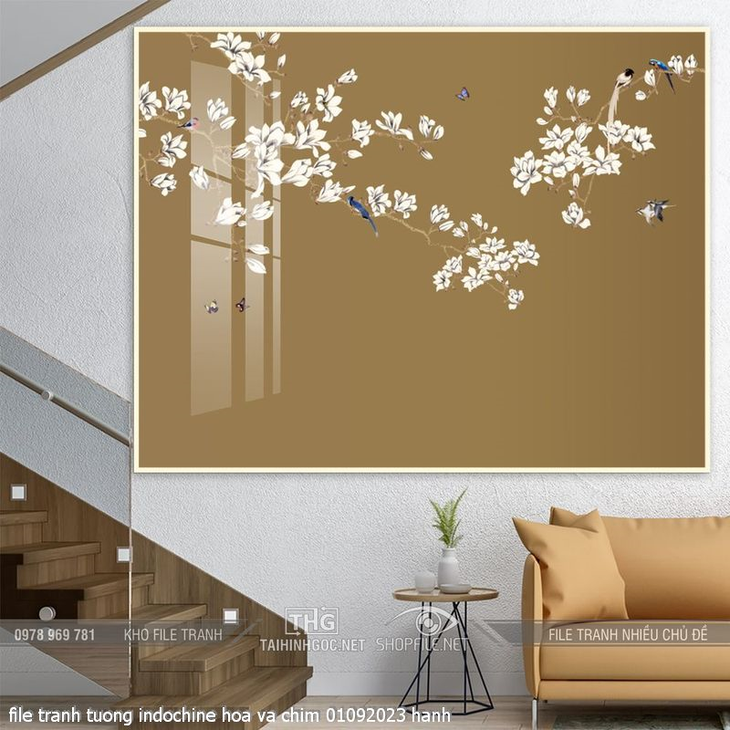 file tranh tuong indochine hoa va chim 01092023 hanh
