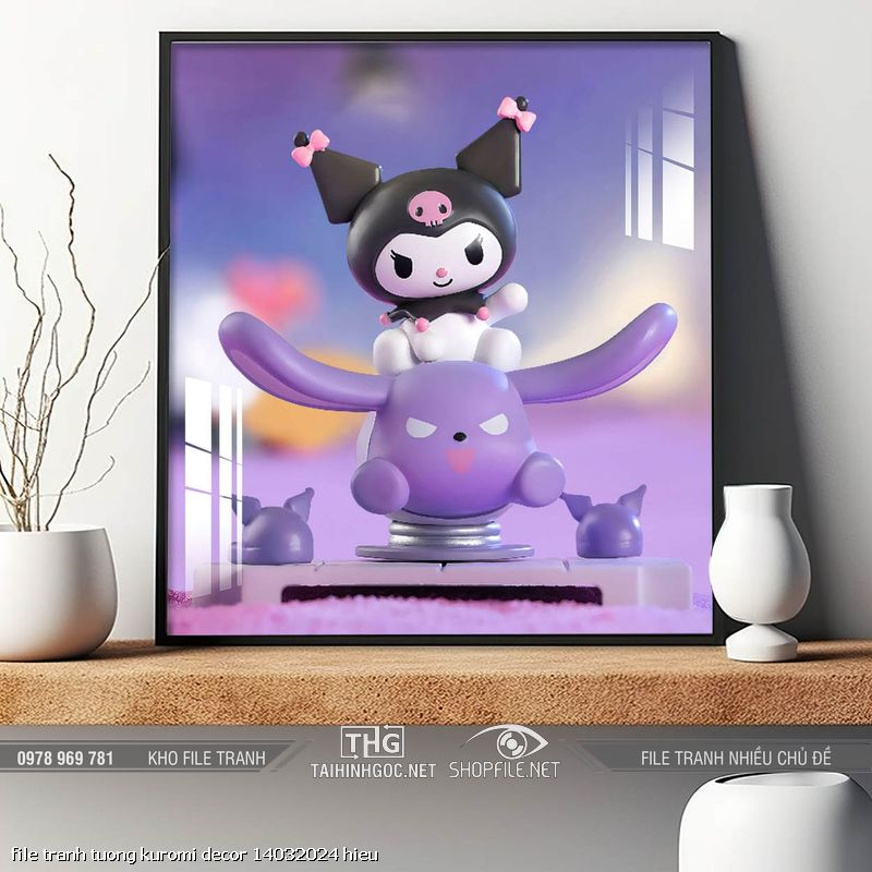file tranh tuong kuromi decor 14032024 hieu