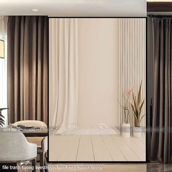 file tranh tuong livestream ban hang online decor