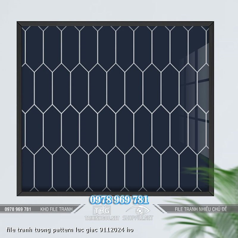 file tranh tuong pattern luc giac 9112024 ho
