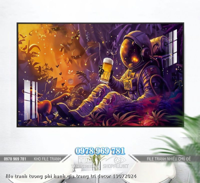 file tranh tuong phi hanh gia trang tri decor 19072024