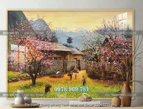 file tranh tuong phong canh mien nui decor 11042025 phu