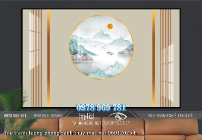 file tranh tuong phong canh thuy mac nui 06012025 h