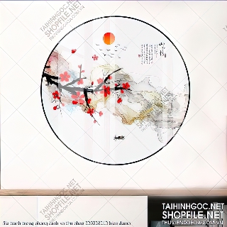 file tranh tuong phong canh va thu phap 220320213 hieu