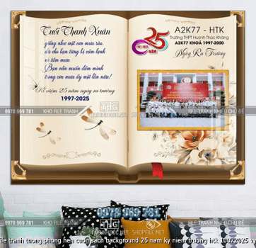 file tranh tuong phong nen cuon sach background 25 nam ky niem truong htk 10072025 vy