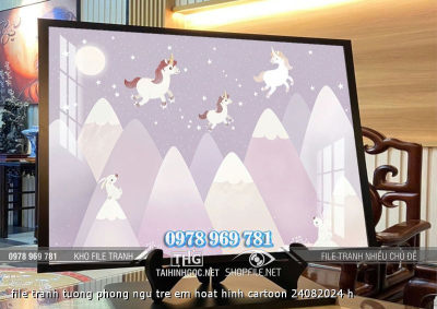 file tranh tuong phong ngu tre em hoat hinh cartoon 24082024 h