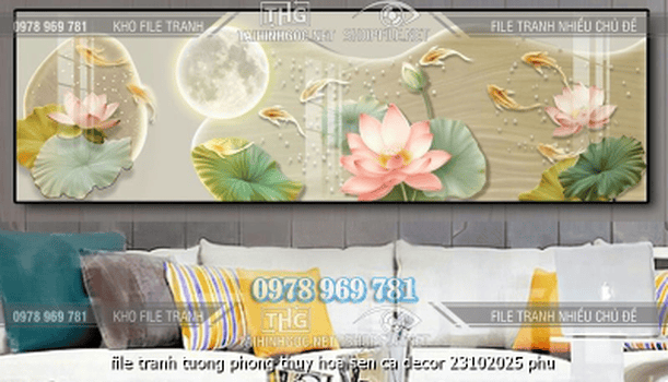 file tranh tuong phong thuy hoa sen ca decor 23102025 phu