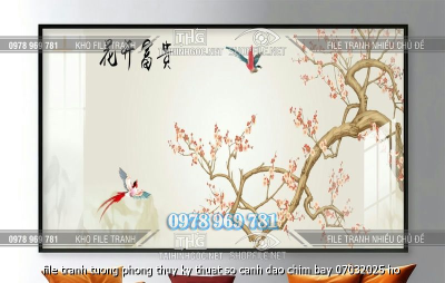 file tranh tuong phong thuy ky thuat so canh dao chim bay 07032025 ho