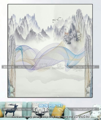 file tranh tuong phong thuy thuy mac rung nui 2572025 ho
