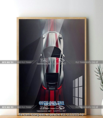 file tranh tuong sieu xe porsche 911 11122025 ho