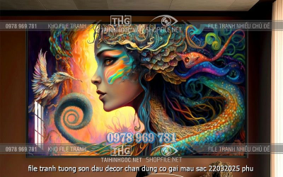 file tranh tuong son dau decor chan dung co gai mau sac 22032025 phu