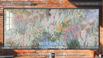 file tranh tuong son dau hoa tiet vuon hoa 19042025 thanh