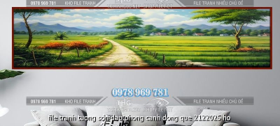 file tranh tuong son dau phong canh dong que 2122025 ho