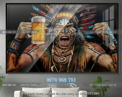 file tranh tuong son dau tho dan uong bia 04032025 tien