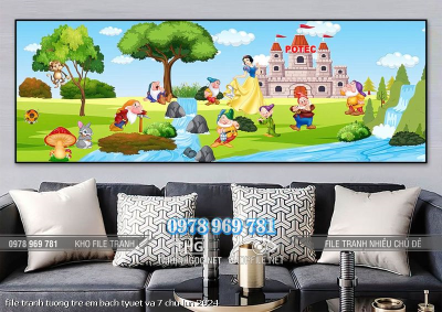 file tranh tuong tre em bach tyuet va 7 chu lun 2024