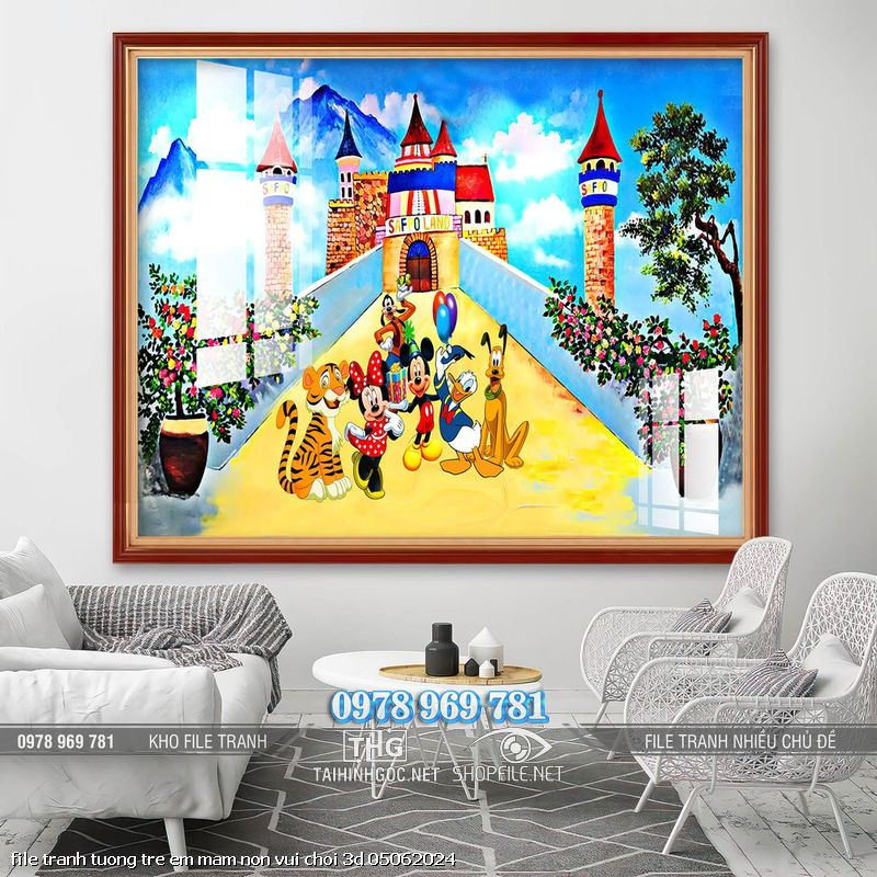 file tranh tuong tre em mam non vui choi 3d 05062024