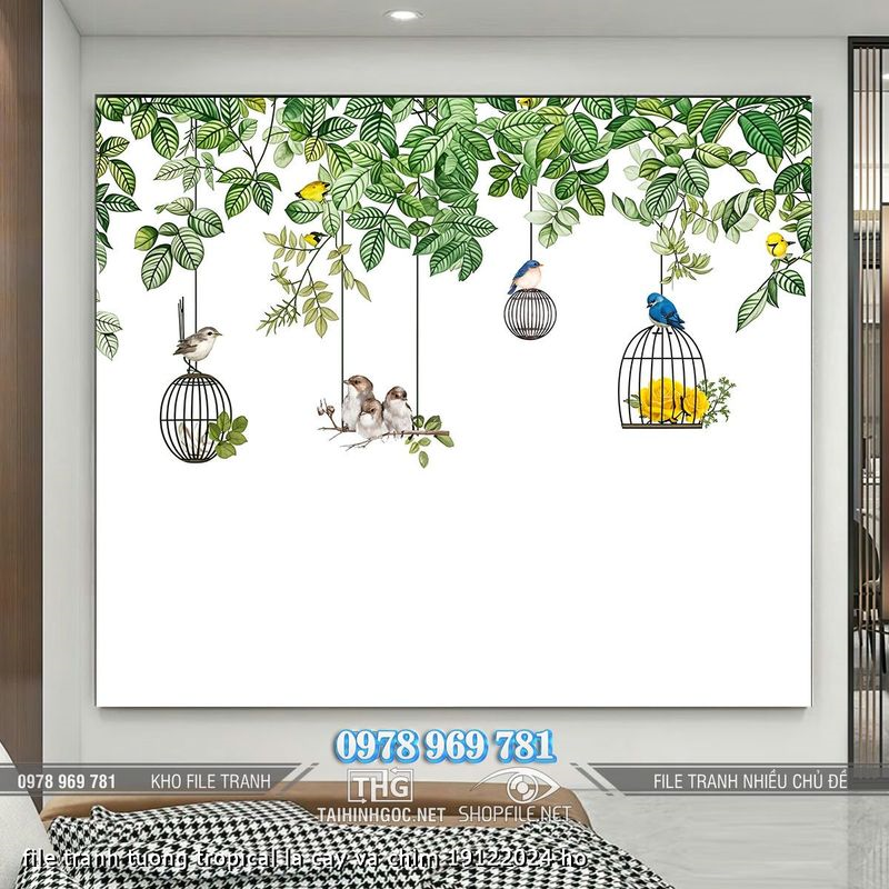 file tranh tuong tropical la cay va chim 19122024 ho file tranh tuong tropical la cay va chim 19122024 ho