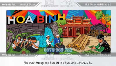 file tranh tuong van hoa du lich hoa binh 1142025 ho