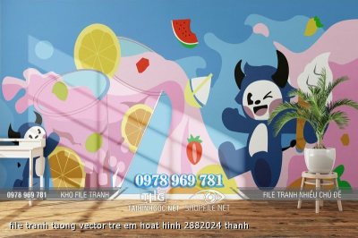 file tranh tuong vector tre em hoat hinh 2882024 thanh