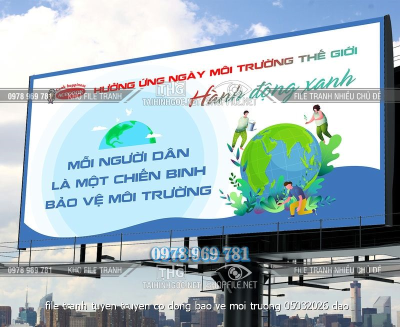 file tranh tuyen truyen co dong bao ve moi truong 05032026 dao