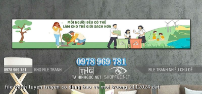 file tranh tuyen truyen co dong bao ve moi truong 2112024 dat
