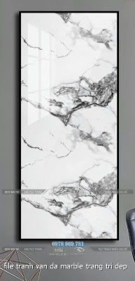 file tranh van da marble trang tri dep