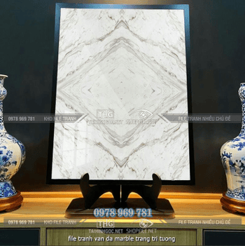 file tranh van da marble trang tri tuong