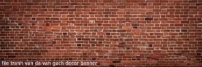 file tranh van da van gach decor banner