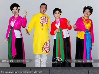 file tranh van hoa quan ho bac ninh mien bac