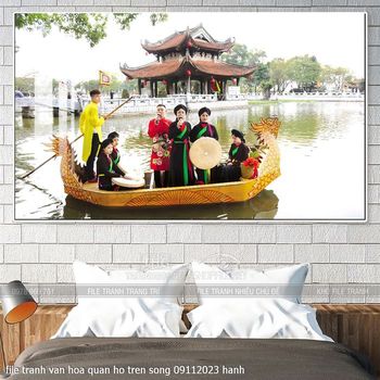 file tranh van hoa quan ho tren song 09112023 hanh
