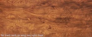 file tranh vanh go vang nau nghe thuat