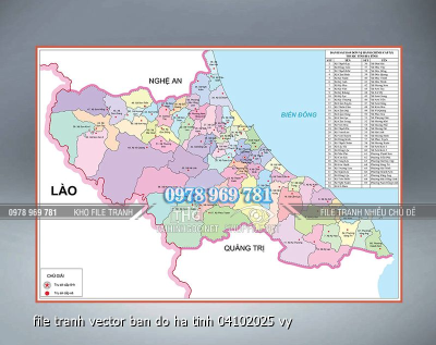 file tranh vector ban do ha tinh 04102025 vy