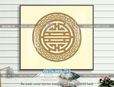 file tranh vector chu tho trang tri ban tho 26052025 hanh