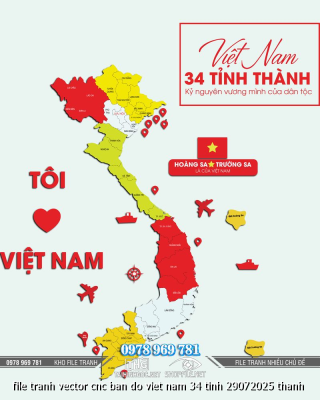 file tranh vector cnc ban do viet nam 34 tinh 29072025 thanh file tranh vector cnc ban do viet nam 34 tinh 29072025 thanh