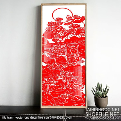 file tranh vector cnc decal hoa sen 07042023 quyen file tranh vector cnc decal hoa sen 07042023 quyen