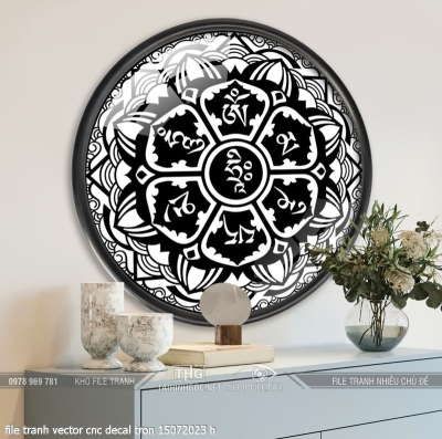 file tranh vector cnc decal tron 15072023 h