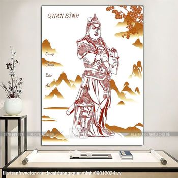 file tranh vector cnc decal tuong quan binh 09012024 vy