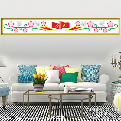 file tranh vector cong chao den led 10042023 h