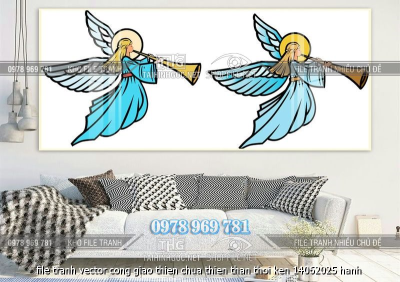 file tranh vector cong giao thien chua thien than thoi ken 14062025 hanh