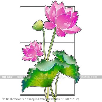 file tranh vector den duong led trang tri hoa sen 5 17012024 vy