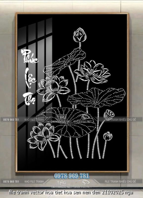 file tranh vector hoa tiet hoa sen nen den 21102025 nga