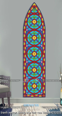 file tranh vector khung hoa tiet cua kinh 24032025 vy