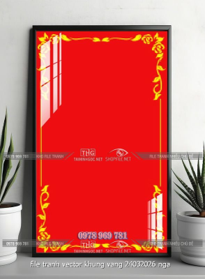 file tranh vector khung vang 24032026 nga